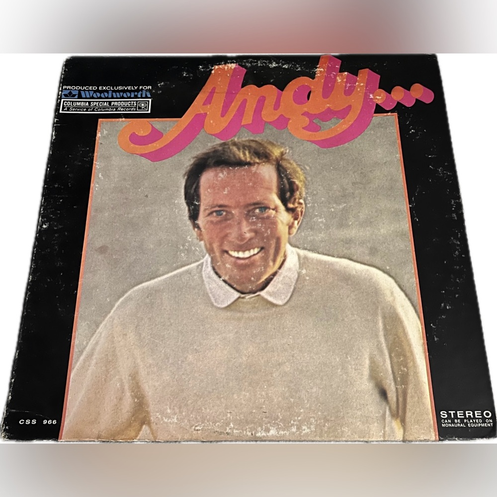 💜 Andy Williams Andy & Company Vinyl Album